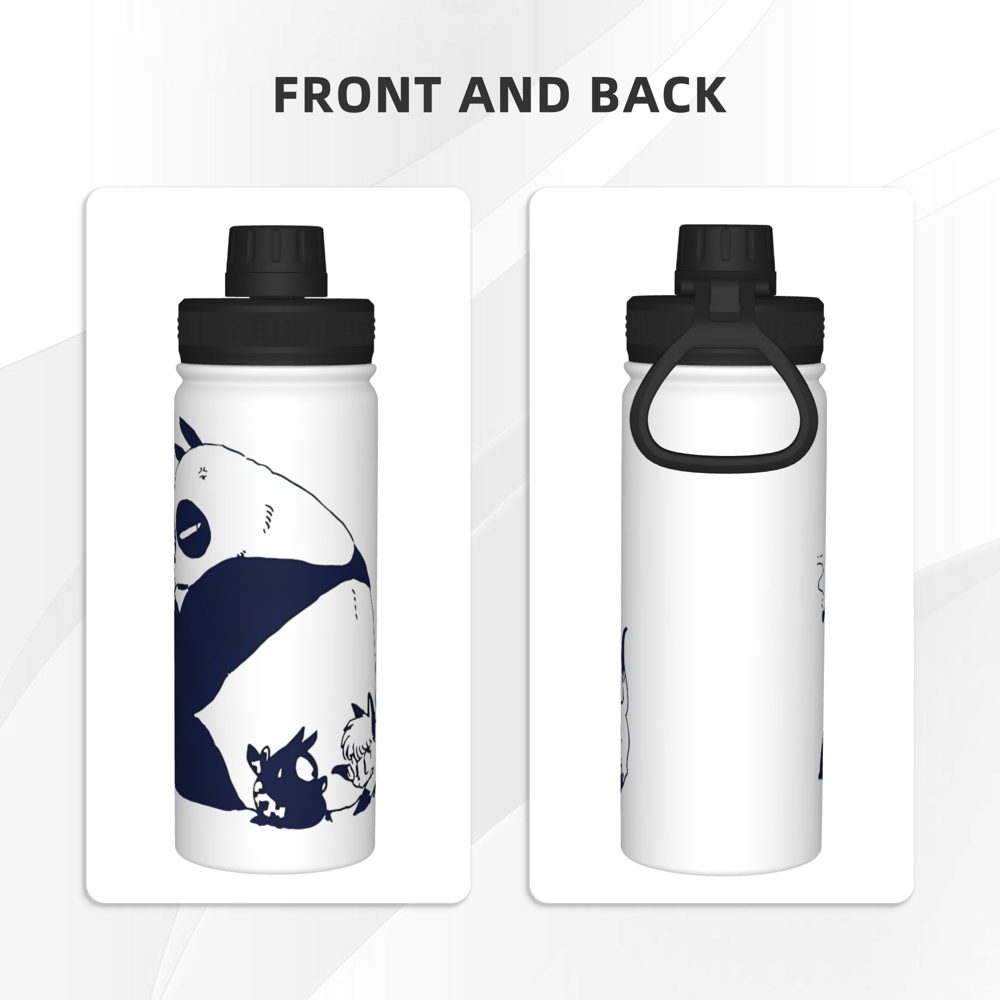 Ranma 1/2 Japanese Anime Panda - Sports Water Bottle Insulated ulasan dan harga