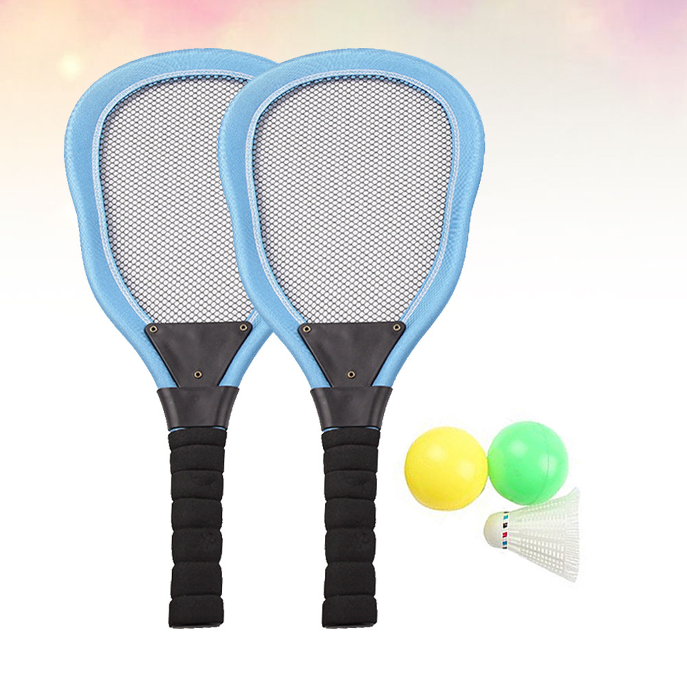 5Pcs Beach Racket Set for Kids - Badminton Racket ulasan dan harga